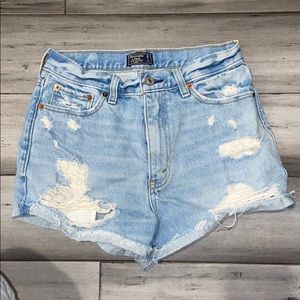 Abercrombie & Fitch High Rise Shorts